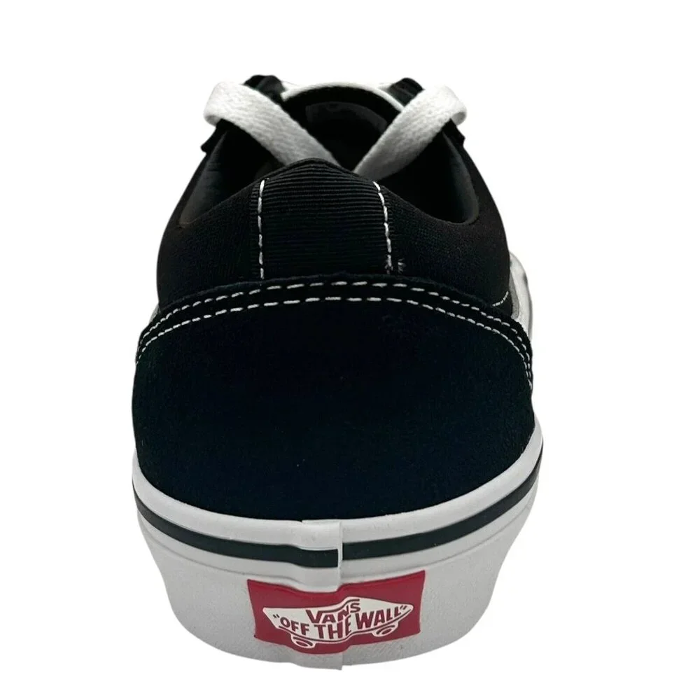 Vans Ward Youth‎ Boy's/Girl's Canvas Casual Sneaker Size 3 Black Low Top Shoes